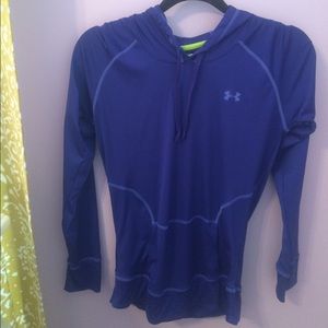 Heat gear hooded  pullover