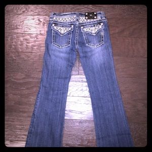 Girls size 16 miss me jeans