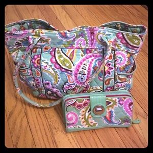 Final❤️Vera Bradley purse and wallet