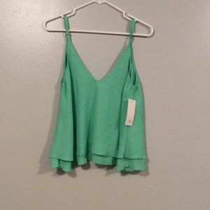 NWT Tobi shirt size small. Low cut back!