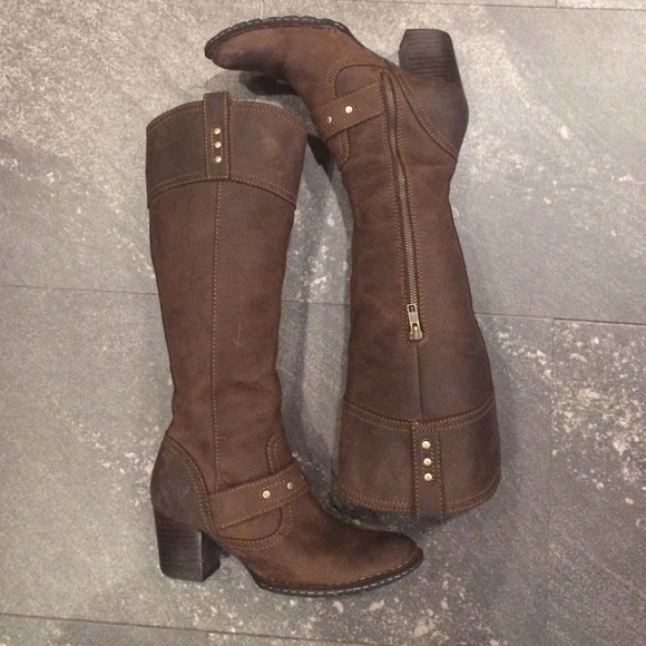 Leather Born boots