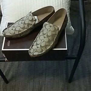 Mens Coach loafers