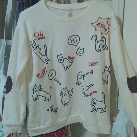 Korean Cat sweater!