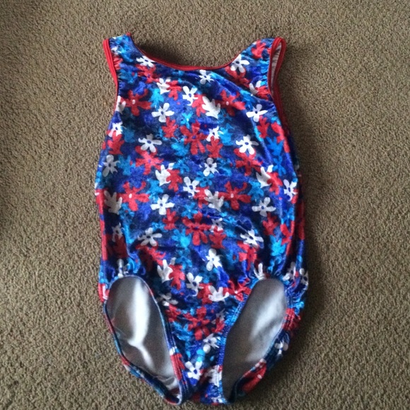 GK floral leotard