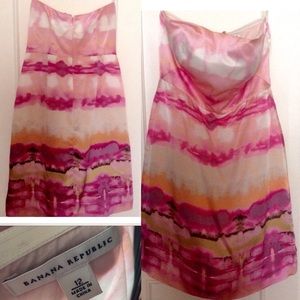 BANANA REPUBLIC Silk dress Sz 12.