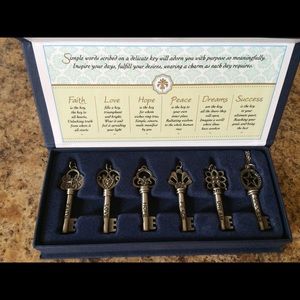 Necklace (s). Treasured Keyes to Life.