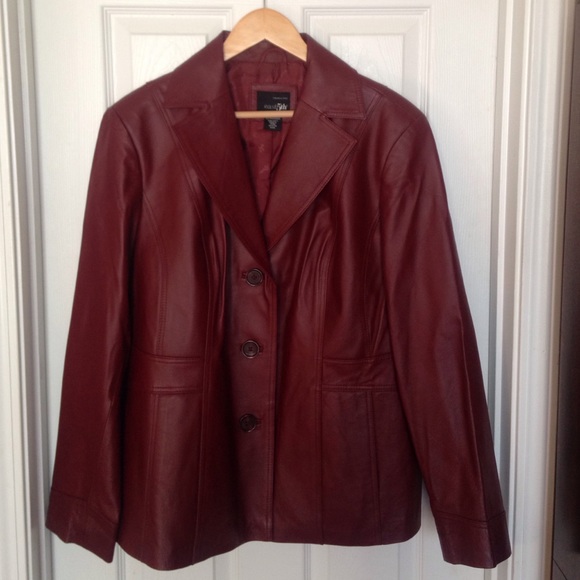 Leather jacket