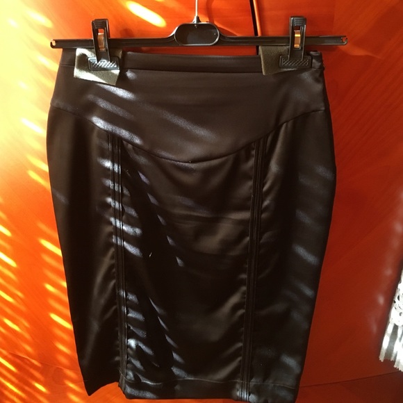 Just Cavalli Stretch Satin Skirt