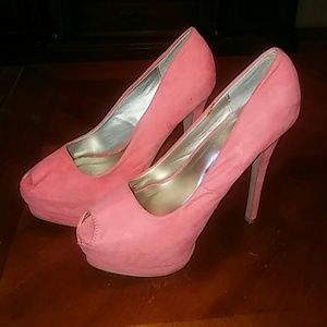 Pink Charlotte Russe Heels