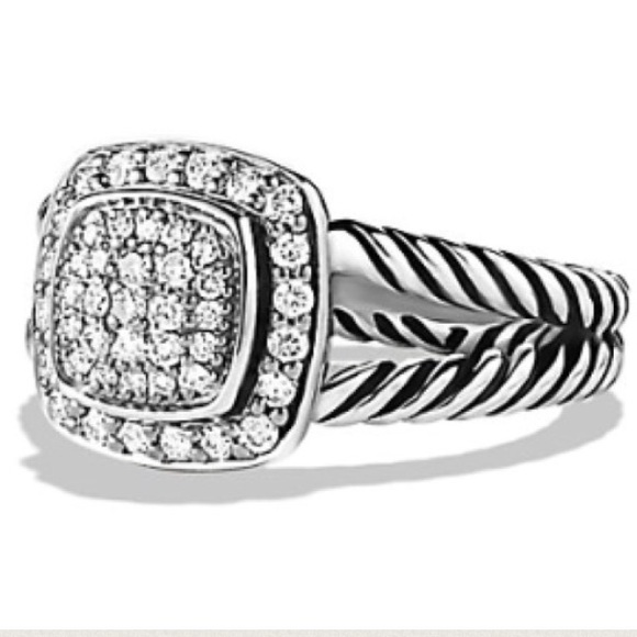 FIRM PRICE! 💎 David Yurman 💎 Diamond Pave Ring - Picture 3 of 4