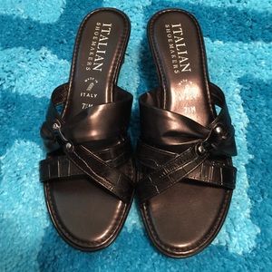 Brand new Italian Shoemakers sandals Never worn