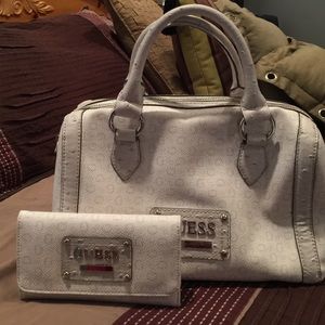 Guess Handbag and Wallet