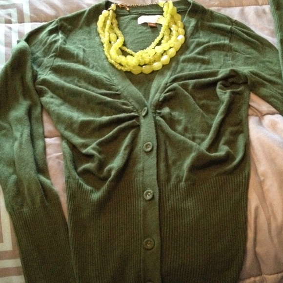 Cardigan sweater