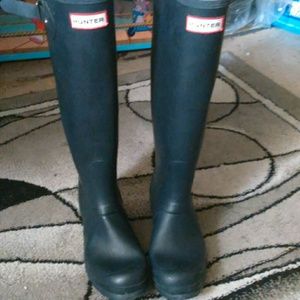 Hunter rain boots