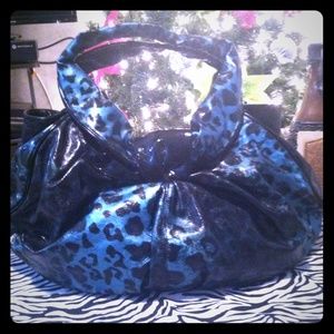 Leopard print purse