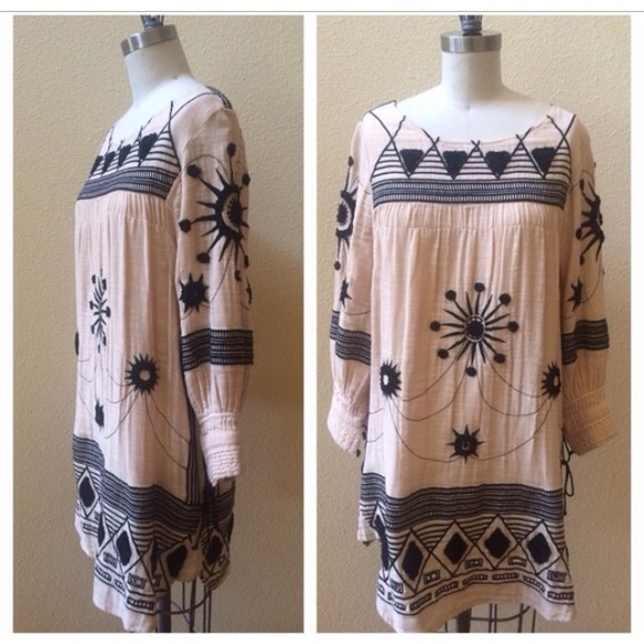 Free People New Romantics Dress With Embroidery