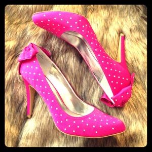 rsvp Vista Heel in Fuschia