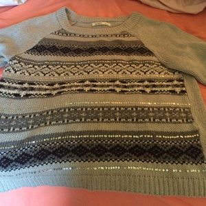 Old navy grey women's sweater size L, comfy