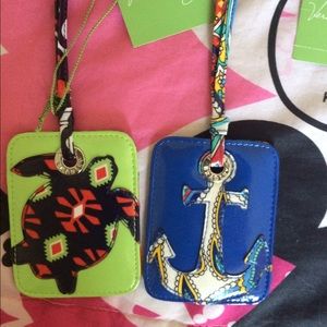 Vera Bradley luggage tags