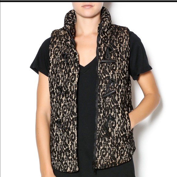 C.Luce lace vest small $150 - Picture 2 of 4
