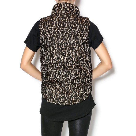 C.Luce lace vest small $150 - Picture 3 of 4