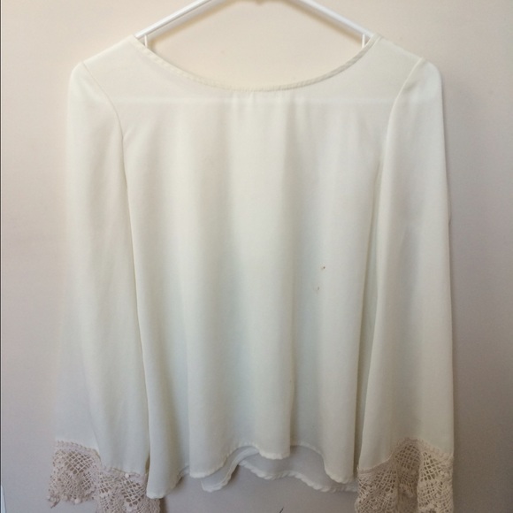 Ivory XS Lush blouse
