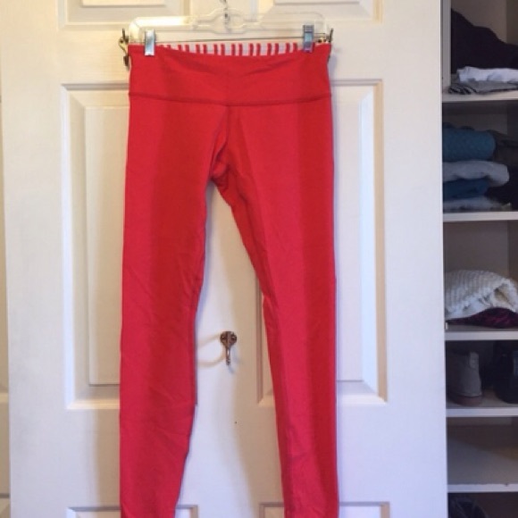 Lululemon red yoga pants price firm