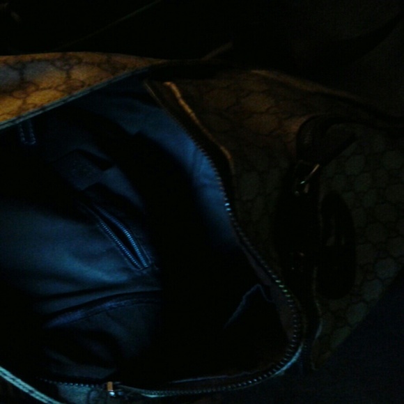 Gucci tan classic print backpack - Picture 4 of 4