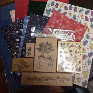 #1 Winter Themed Scrapbook supplies