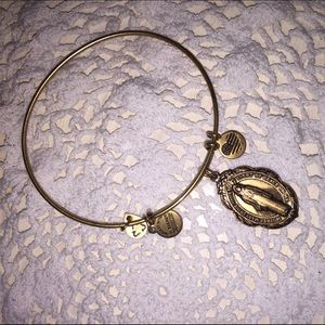Mother Mary charm bangle