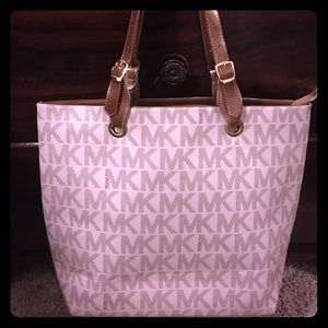 Beautiful beige and brown purse