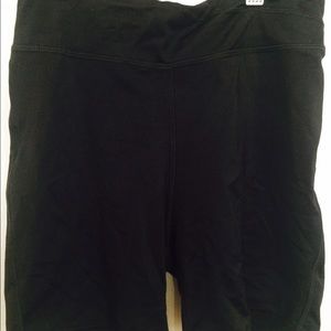 Black bike shorts