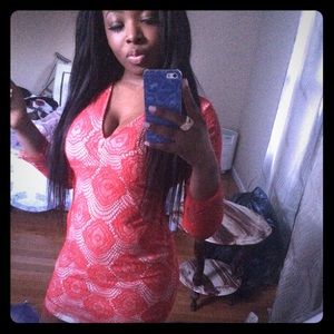 Red lace mini dress from Charlotte Russe