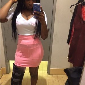 Mini bodycon skirt