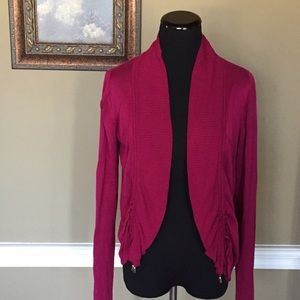 Belldini Burgandy Cardigan Sweater