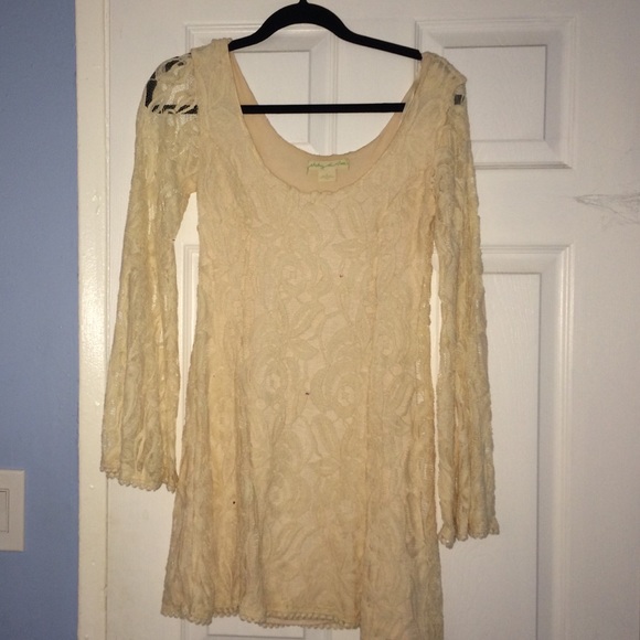 Staring at Stars Cream Lace Dress