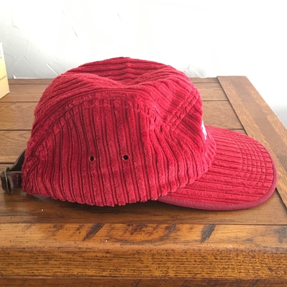 Supreme red corduroy hat - Picture 4 of 4
