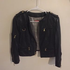 Alice + Olivia leather jacket