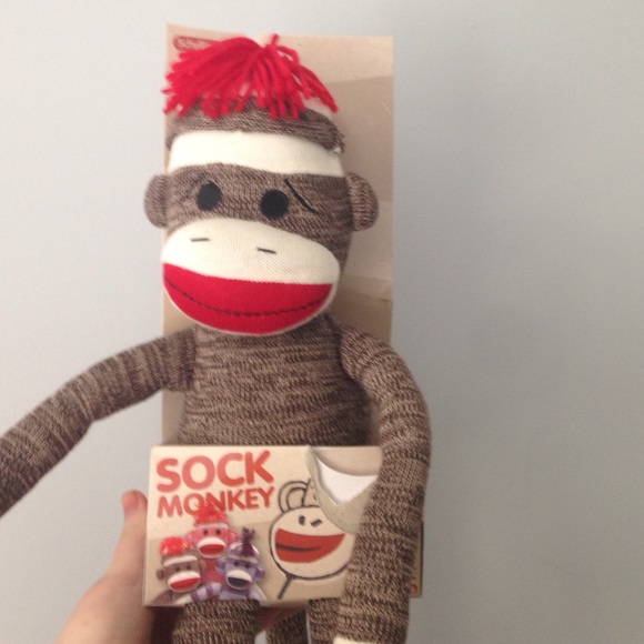 Original, never before opened  Sock Monkey