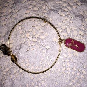 Medieval blessing marigold charm bangle
