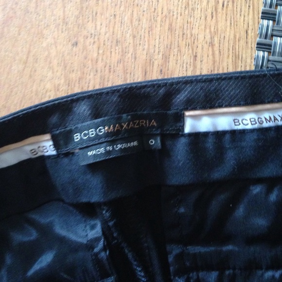 Bcbg black tuxedo pants with long sequin top - Picture 2 of 4