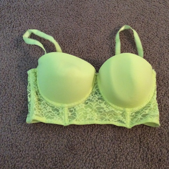 Sexy yellow bra