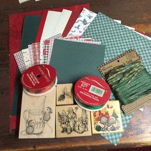 #2 Christmas Scrapbook/card making kit