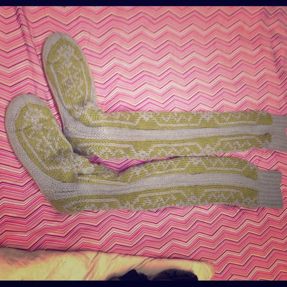 Gypsy 05 Shoes - Sales-Gypsyz knit boots new without box