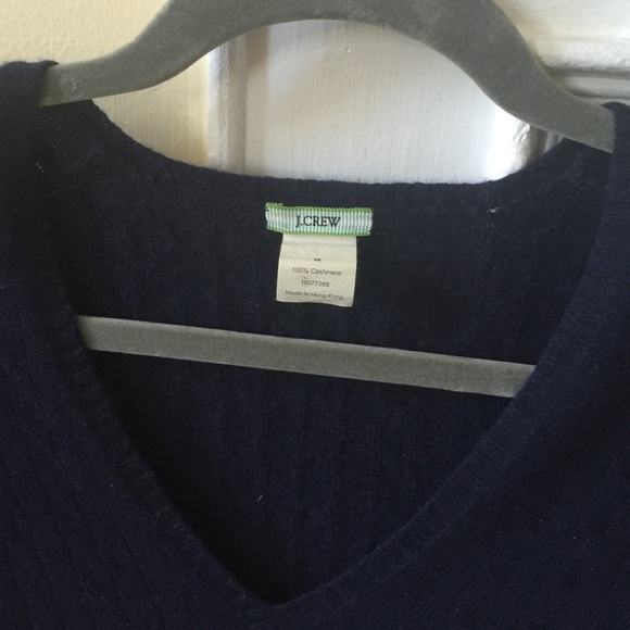 👯HP 2/19👯 Jcrew cashmere cable knit sweater - Picture 3 of 4