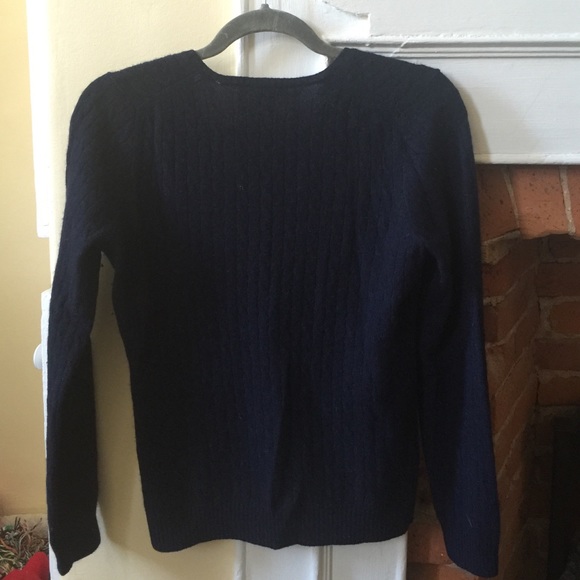 👯HP 2/19👯 Jcrew cashmere cable knit sweater - Picture 4 of 4