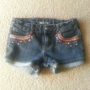 Lilttle Girls DKNY shorts size 8