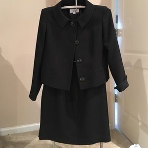 Black skirt suit