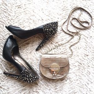 NWOT Michael Kors Crossbody - Pewter/gray