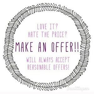 LOVE THE ITEM BUT NOT THE PRICE? MAKE ME AN OFFER!